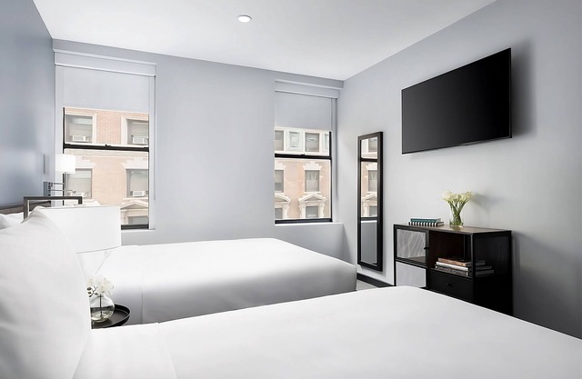 Superior Two Full Beds Room at OYO Hotel Times Square