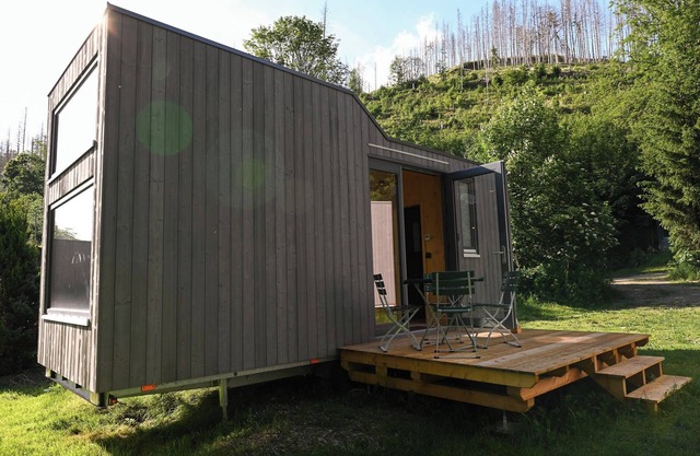 Sustainable & climate-neutral accommodation in the Green Tiny House Nature in the Harz Mountains