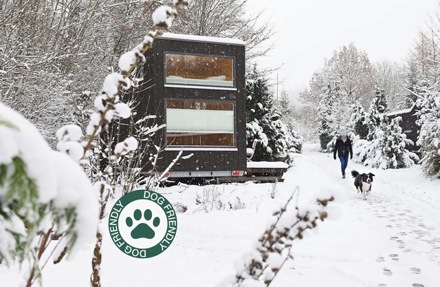 Sustainable vacation with a dog at the Green Tiny House Nature 2 in Osterode am Harz