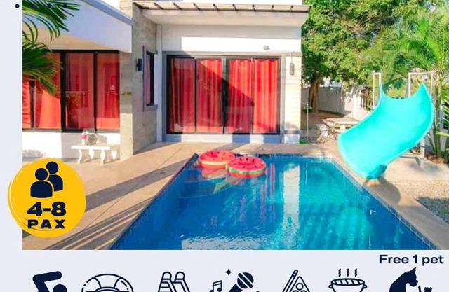 Sweet Party Hua-Hin Private Poolvilla From beach 3km
