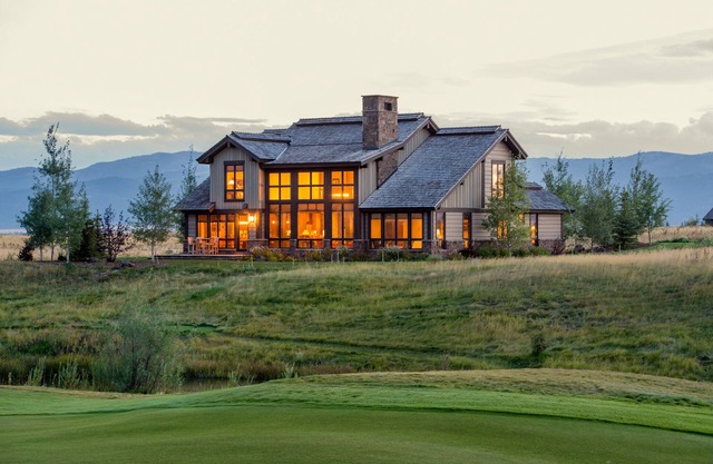 Tanager Court Exclusive Tributary Luxury Home Open Layout Grand Teton Views