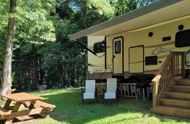Tellico RV at the bottom of the Cherohala Skyway