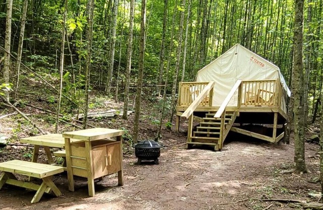 Tentrr Signature Site - Happy Hollow Hideaway Glade site