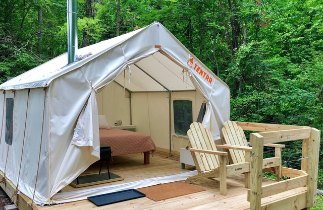 Tentrr Signature Site - Gorges Hideaway at Little Leaf Farm