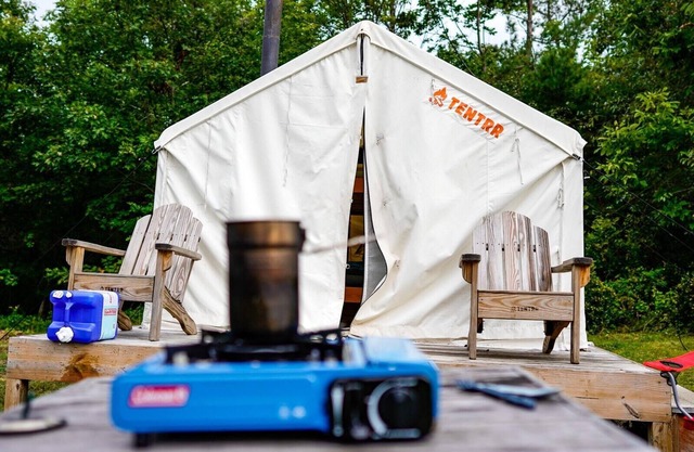 Tentrr State Park Site - Maine Lamoine State Park - Single Camp