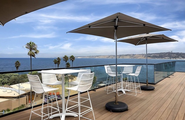 Terrace Oceanview 2 Bed/2 Bath Accommodation at La Jolla Cove Hotel