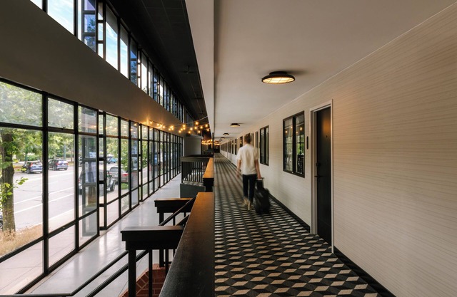 The Arcadian powered by Sonder | King Room w/Corridor View