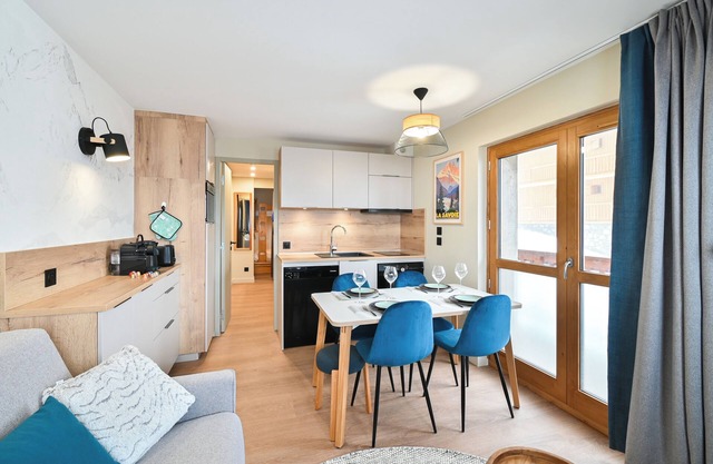 The charming ski-in/ski-out apartment in Méribel