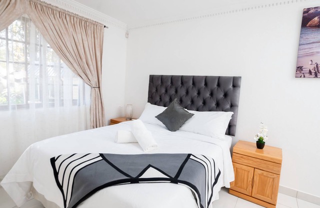 The cottage is your home away from home. Nestled in the heart of Fourways.