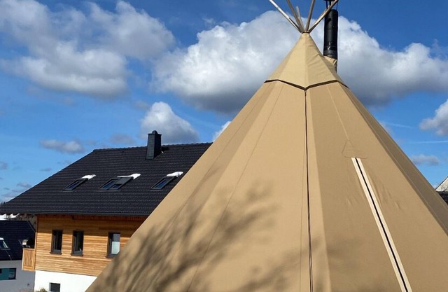 The nature pension with a heart in the Ore Mountains