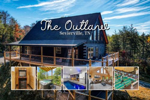 The Outlaw - The Ultimate Cabin with Pool, Hot Tub & Games!
