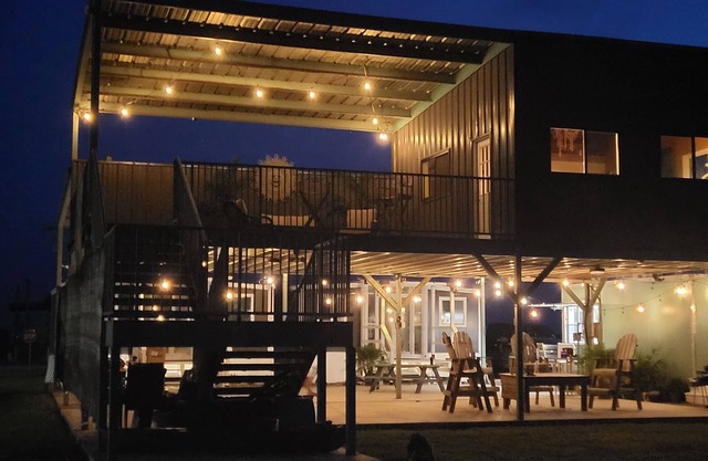 The Oyster Haus on Magnolia Beach