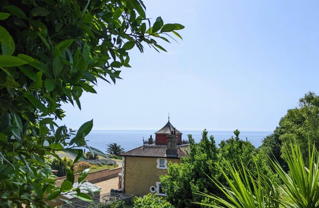 The St Clares Hideaway is a couples retreat with sea view