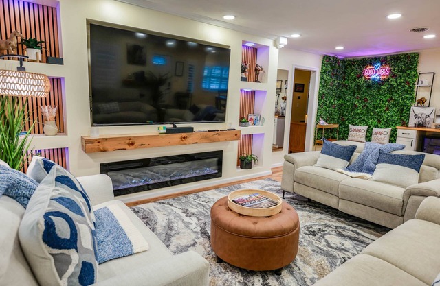 The Vibe: 3BR- Wedding-Ready Retreat with King Comfort & Fire Pit on 10 acres