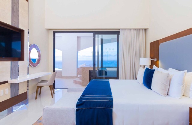 This stunning 3-bedroom penthouse offers luxury living with breathtaking views.