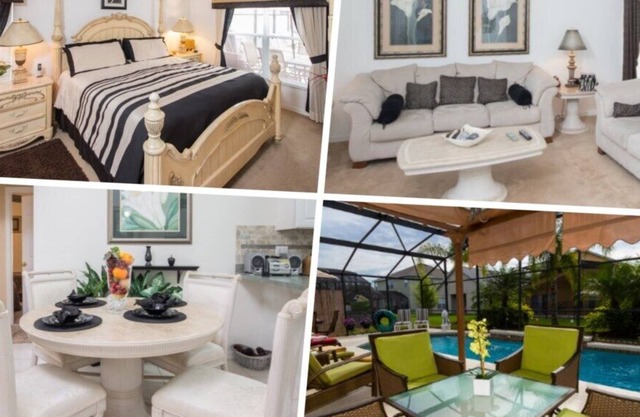 This villa is a 4 bedroom(s), 3 bathrooms, located in Kissimmee, FL.