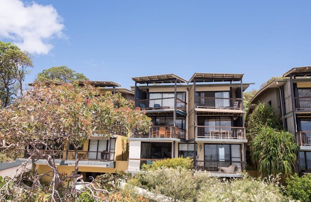 Three bedroom unit on Cylinder Beach and walking distance to shops and hotel.