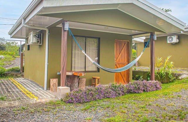 Three lovely villas w/ high-speed WiFi, kitchenettes, and volcano views
