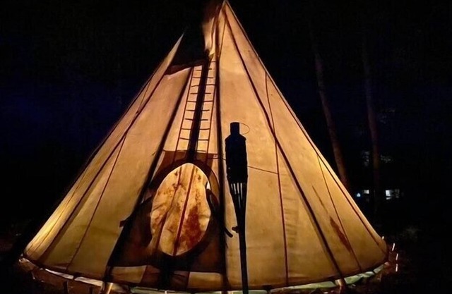 Tipi Camp on the Lakefront An Exceptional Experience