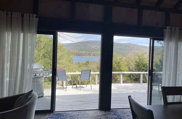 Tranquil Views of Somes Sound and beautiful Sargent Mnt. at your door.