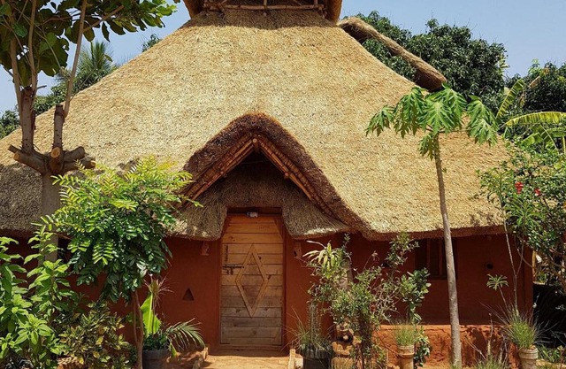 Tree and Mud House