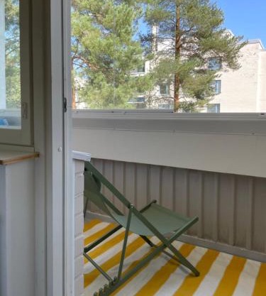 Trendy 2 bedroom apartment in Hamina, incl parking space