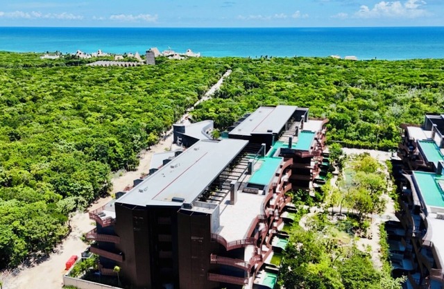 Tulum Hotel Zone | Ocean View Rooftop + Beach Club Access, Couples & Family