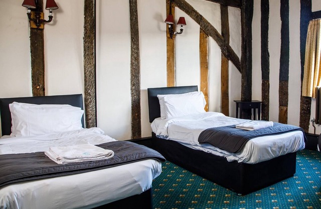 Twin Room 4 at the Old Crown Hotel