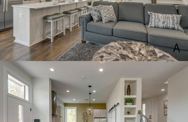 Two adjacent Luxury Homes w/Skyline Views!/16 Beds/5 min walk to Gulch