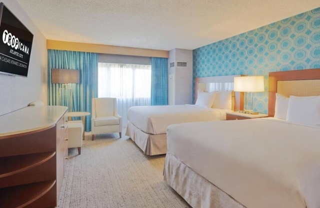Two Queen Room at a Hotel