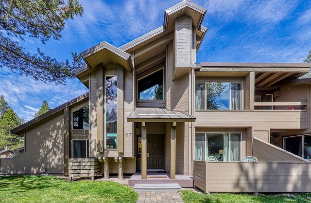 Two-story home with wood fireplace, central AC & washer/dryer