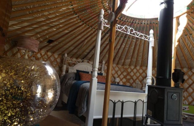 Ultimate Luxury Yurt Experience With Firepit- Willow Yurt