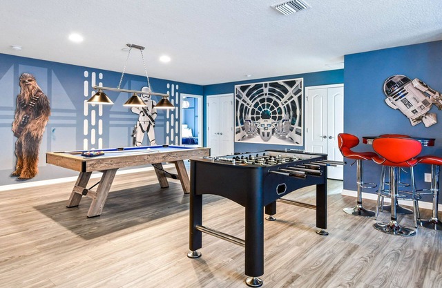 Unforgettable Themed 9BR House! Game Room & Pool