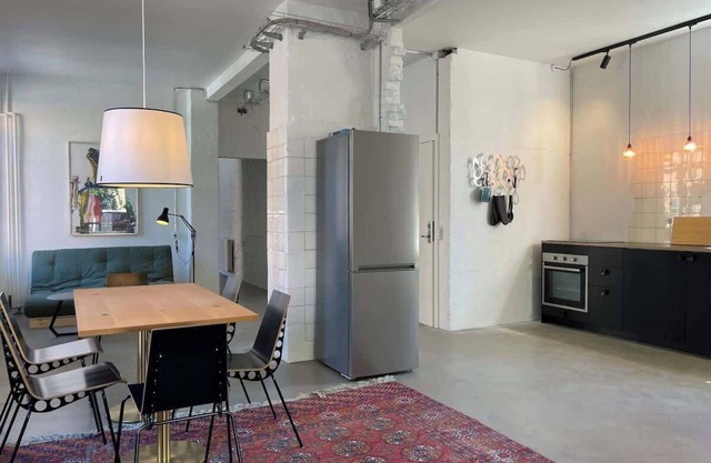 Unique Industrial Apartment