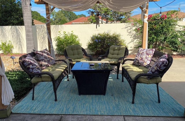 Unique Villa w/Huge Patio - Includes Golf Cart