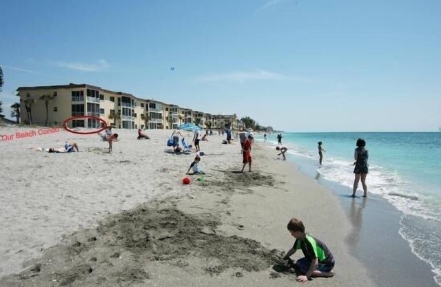 Unit 101a - walkout beachfront corner unit has the best Location on Siesta Key