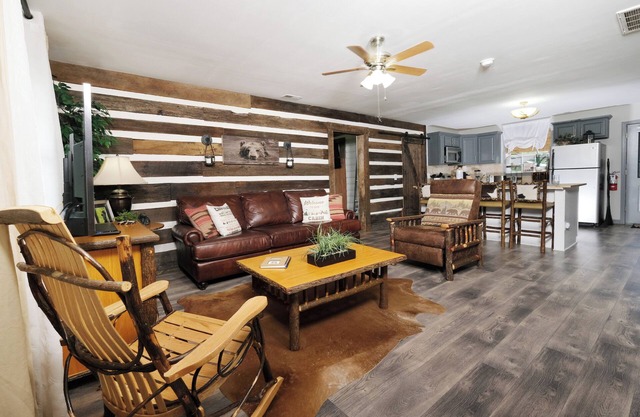 Upscale, pet friendly 3BR w/game room, fenced-in yard, and high end design!