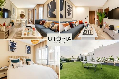 Utopia Stays - Appart Indigo Oasis