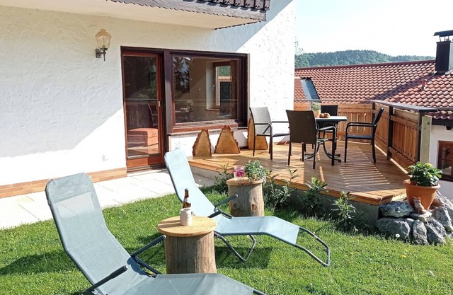 Vacation apartment (80 m²) with wonderful panoramic view between Schliersee and Tegernsee