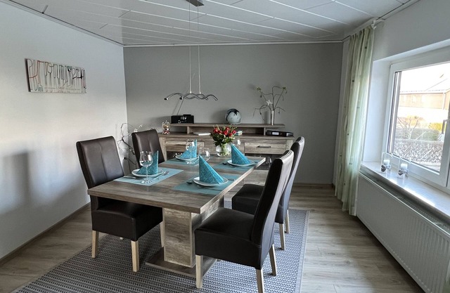 Vacation apartment Zaunkönig near forest and paddocks.