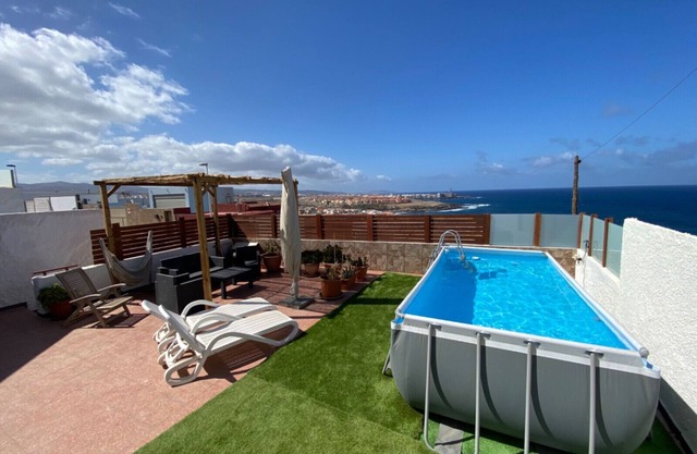 Vacation Home 'Olas De Plata' with Sea View, Private Pool and Wi-Fi