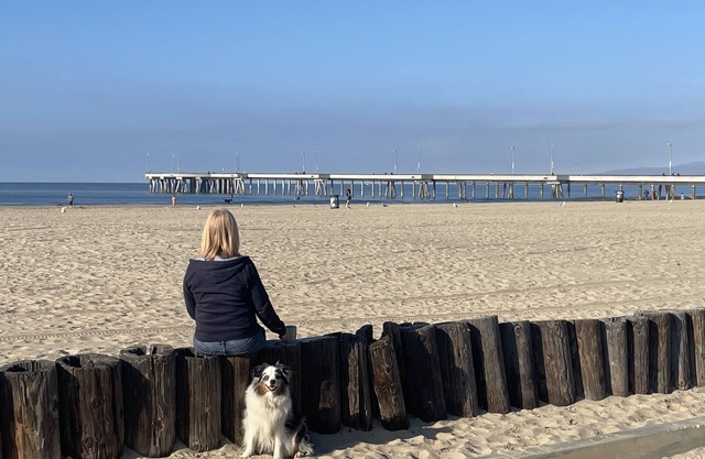 Venice Beach Pier 3 BR condo 100 steps to the sand. Pets Welcome