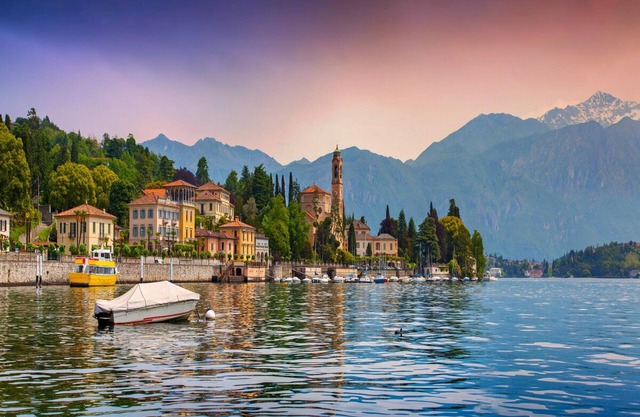 Views of Lake Como from the heart of Tremezzo