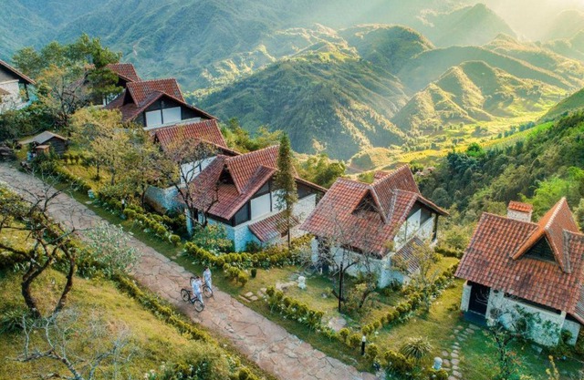 Villa 2 ngu Panorama View khu quan the Sapa Jade Hill