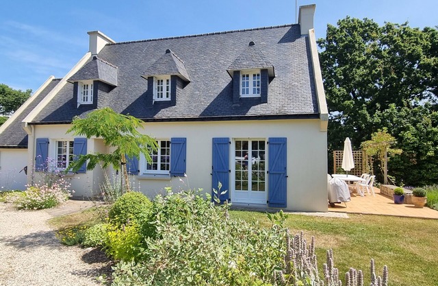 Villa 300m beach of white sands has Concarneau - Wi fi, garden