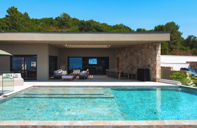 VILLA A PINNATA 180° panoramic sea view south shore of ajaccio