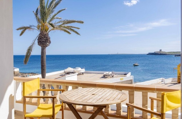 Villa Abril is a townhouse on S'Algar Sea front