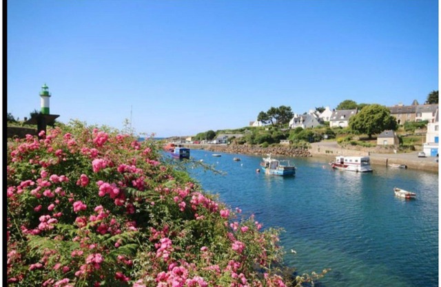 Villa Bretagne Sud face au Port vue Mer