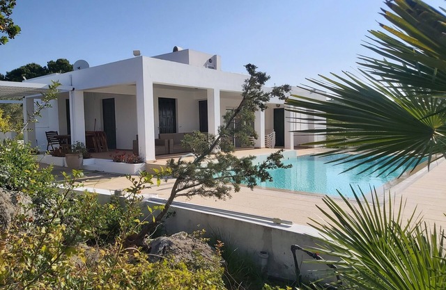Villa Chevalier at Kiotari Beach, south of Lindos