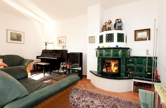 Villa Düne mit großer Sonnenterrasse, Kamin, Wlan und Tiefgarage für 2-4 Personen